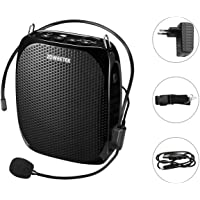 Zoweetek® Amplificador portatil (10W) con 1800 mAh batería de Litio con un microfono para guías Maestros Profesores…